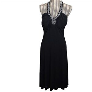 Spencer Black Jeweled Build-In Bra